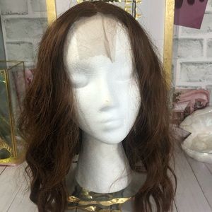 Auburn Lace Front Shoulder Length Wavy Wig - new never used